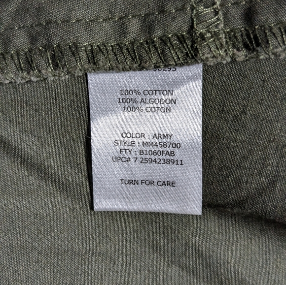 Miley Cyrus Green Army Brested Jacket Size S - Picture 15 of 16